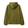 thumbnail image 4 of Innerwin Jogger Set Long Sleeve Women Sweatsuits Sports Drawstring Loungewear Two Piece Outfit Army Green M, 4 of 9