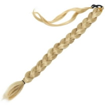 Long Braided Ponytail Extension Around Hair Extension Synthetic Hair Piece