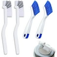 thumbnail image 1 of 4Pcs Cleaning Brush Small Scrub Brush Kitchen Sink Bathroom Brushes, Sliding Door or Window Track Cleaning Brush with Dustpan, 1 of 6