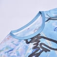 thumbnail image 6 of VNKIDY Mens Graffiti Print Breathable TShirts Short Sleeve Crewneck Casual Streetwear Tees For Summer Daily Wear Blue XXXXL, 6 of 6