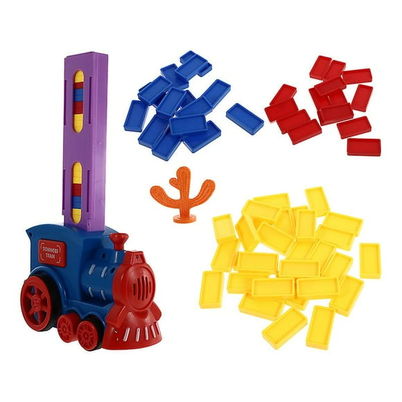 1 Set Of Domino Game Toy Dominoes Train Toy Funny Toys Christmas Gift For Kids