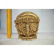 Brass Virat Roop of Lord Vishnu Statue 3186g, Large Vishnu Krishna Idol ,Virat Roop Hindu God Statue Brass Sculpture