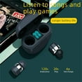 thumbnail image 3 of Wireless Earbuds Bluetooth Headphones, Bluetooth 5.3 Stereo over Ear Buds,Noise Cancelling Mic, IPX7 Waterproof Headset for Workout/Running - Black, 3 of 3