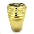 thumbnail image 4 of Anillo Color Oro Para Hombres de Acero Inoxidable Poder Masonico, 4 of 4