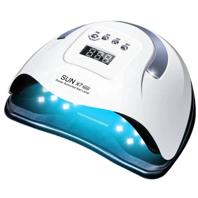 Lámpara de uñas Sun X7 Max LED UV 180 W para secar esmaltes en gel