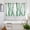 Green, variant on Blue Weeping Eucalyptus Kitchen Curtains Window Panels, Spring Summer Farmhouse Leaves Insulated Window Treatment Curtain, Grommet Curtains for Bedroom/Living Room/Bathroom, 2 Piece 52"Wx45"L