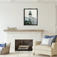 thumbnail image 3 of Stupell Industries White Lighthouse Photography Travel & Places Photography Black Floater Framed Canvas Art Print Wall Art, 25 x 31, 3 of 10
