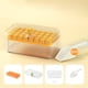 thumbnail image 4 of Aparatos de cocina, accesorios, utensilios, bandejas de hielo, bandeja para cubitos de hielo con tapa y recipiente, 32 moldes para cubitos de hielo, fácil de desmoldar y ahorra espacio, juego de recip, 4 of 8