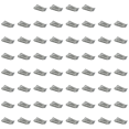 thumbnail image 1 of Clip Metal Con Agujeros Dobles Funda para Cuero DIY (plata), 1 of 9