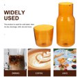 thumbnail image 4 of Bedside Desktop Glass Bottle Multi-function Water Jug Transparent Glass Jug with Cup, 4 of 8
