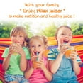 thumbnail image 5 of Hilax Juice Machines,Powerful Juice Extractor Machine with 3" Feed Chute for Whole Fruits & Veggies,1100W Fast Juicing Fruit Juicer,Centrifugal Extractor, BPA Free,Silver, 5 of 8