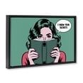 thumbnail image 2 of Stupell Industries Traditional Know Your Secrets Black Floating Frame Canvas Art, 25 x 17, by Andreas Magnusson, 2 of 8