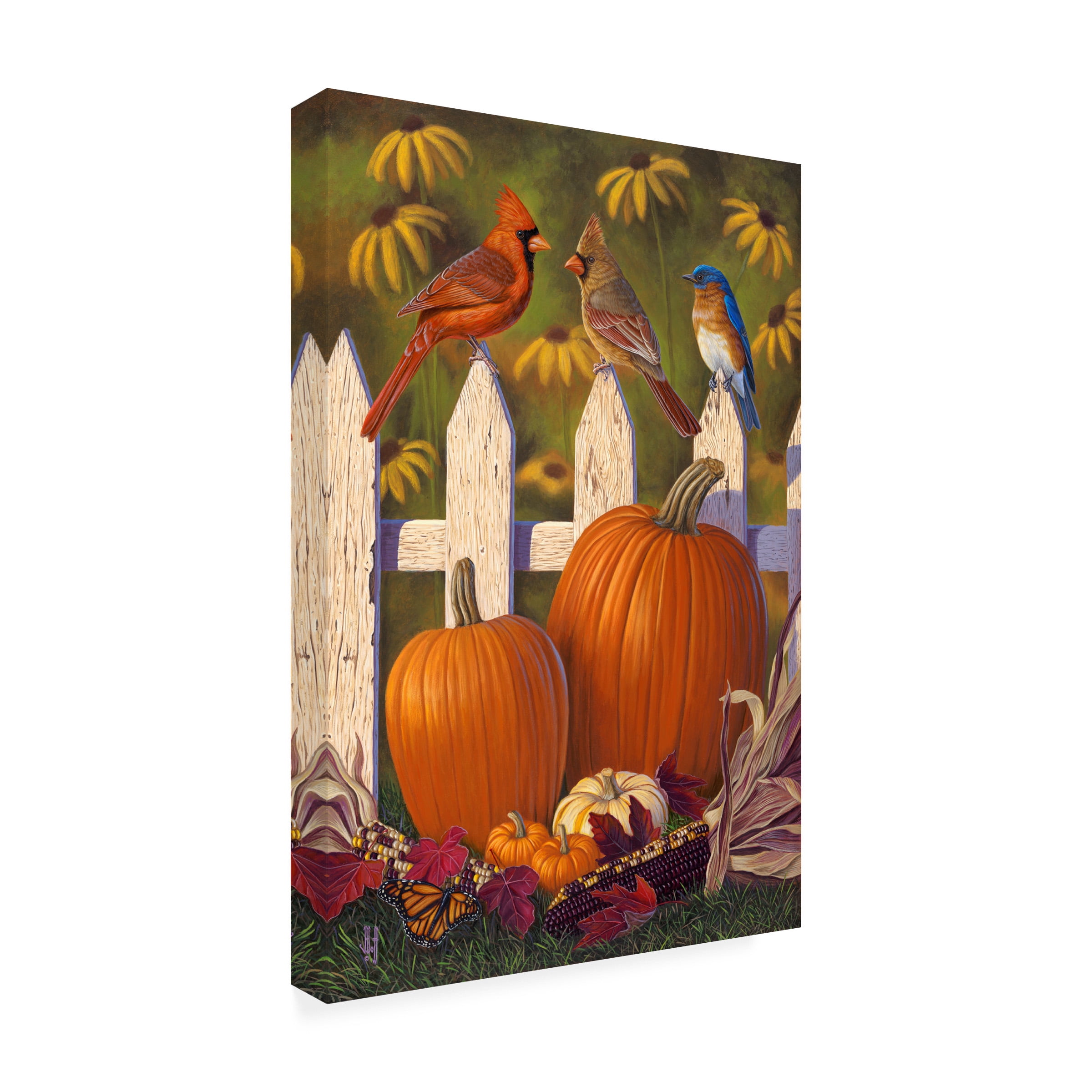 Trademark Fine Art 'Autumn Harvest' Canvas Art by Jeffrey Hoff
