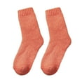 thumbnail image 2 of Dyfzdhu Womens To Keep Warm Sock Pure Color Upset Lightweight Cotton Socks, 2 of 3
