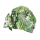 thumbnail image 3 of Toystoory Gorros de baño para ducha, estampado de flores, impermeable, reutilizable, cubierta con dobladillo elástico, gorro de baño, gorro rizado, Juegos de accesorios de baño Banano Toystoory HA062078-11B, 3 of 6