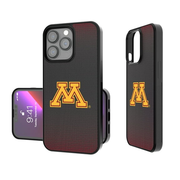 Minnesota Golden Gophers Linen Logo iPhone Bump Case