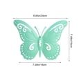 thumbnail image 3 of AURIGATE Butterfly Wall Decor, 3D Iron Hanging Butterfly Art Sculpture for Home Living Room Patio Garden Decor, 3 of 7