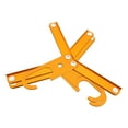thumbnail image 4 of FOMIYES 3pcs Travel Foldable Hangers Folding Hanger Travel Hangers Metal Heavy Duty Folding Hangers, 4 of 8