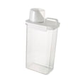 thumbnail image 2 of Dispensador de detergente en polvo Contenedor de jabón líquido Barril de detergente en polvo Tanque de almacenamiento de alimentos para mascotas 2300ml SM SunniMix almacenamiento de lavado, 2 of 8