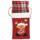 thumbnail image 2 of Bolsas para Botellas de Vino Ganfancp Muñeco de Nieve Papá Noel Decoración de Navidad Mesa 1X Adorno de muñeca, 2 of 2