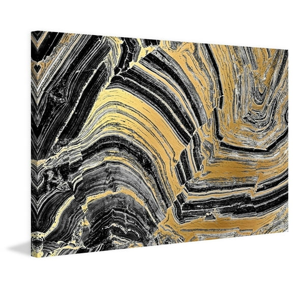 Marmont Hill "Gold Etchings" Painting Print on Wrapped Canvas