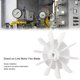 thumbnail image 4 of Aspa Del Ventilador Del Compresor De Aire, Confiable, Accesorios Para Compresores De Aire Fuertes Y Resistentes, Exquisitos Para Trabajadores De Mantenimiento Para, 4 of 7