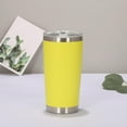 thumbnail image 3 of 2 tazas de viaje con aislamiento al vacío de 20 onzas para cocina de oficina Macarena Vaso aislado al vacío, 3 of 8