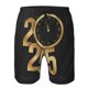 thumbnail image 3 of Balery 2025 Happy New Year Traje de Baño Estilo Hawaiano para Hombre, Shorts de Secado Rápido con Bolsillos-X-Large, 3 of 6