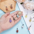 thumbnail image 3 of 10Pcs 10 Styles Headphone Port Dust Plug 1.8 inch Long Earphone Anti Dust Plug Resin Bottle Pendant Dust Plug Earphone Plugs with Milk Tea Pendants for Earphone Headphone for making, 3 of 6