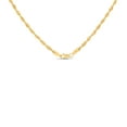 thumbnail image 3 of 14K Gold Rope Chain Necklace, 3 of 8