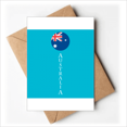 thumbnail image 1 of Australian Flag Kangaroo Koala Greeting Cards You are Invited Invitations, 1 of 3