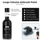 thumbnail image 3 of Pintura acrílica a base de agua Nicpro para aerógrafo, color negro opaco, 250 ml, 3 of 7