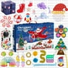 Puloru Christmas 25 Days Advent Calendar，27 Pcs Sensory Fidget Toys
