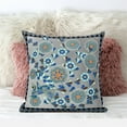 thumbnail image 2 of Glory of Flowers Peacock Indoor/Outdoor Pillow with Removable Cover in Gray Orange Black26x26, 2 of 7