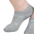 thumbnail image 3 of PLHWHYQ Kids Ankle Socks Breathable Short Socks For Sports School Daily Wear Soft Comfortable Casual Socks for Kids Grey 5-14 Years, 3 of 6