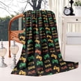 thumbnail image 2 of Multicolor Controllers Games Text Black Pattern Blanket,Comfortable Soft Lamb Wool Throw Blanket,All Season,Warm Lightweight Blankets for Sofa Bed Couch Living Room Chair,60"x80", 2 of 4