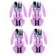 thumbnail image 3 of Teissuly 4Pcs Easter Cutlery Bag Set Festive Party Cutlery Decoration Bag Cutlery Decoration Teissuly WER202401276571, 3 of 4