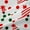 White, variant on Manfei Pink Xmas Tree Black Out Curtains for Teen, Cartoon Dots Stripes Curtains Pack of 2 (42x63 Each), Merry Christmas Bedroom Curtains, Window Curtains Home Decor