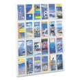 thumbnail image 3 of Safco Reveal Clear Literature Displays, 24 Compartments, 30" W x 2" D x 41" H, Clear, 3 of 4