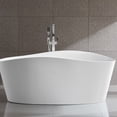 thumbnail image 2 of Bellaterra Home BA7528 67 in. Grasse Freestanding Bathtub, White, 2 of 7