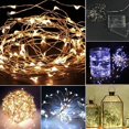 thumbnail image 3 of Romantic 20 LED Wire Fairy Lights Starry Light String Battery Powered Mini Lights, 3 of 8