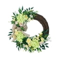 thumbnail image 1 of Front Door Wreath Decorative Artificial Flower for summer watermelon wreath wall Window Hanging Decor, 1 of 9