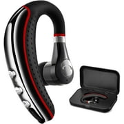 Bluetooth Headset 5.0,CANDEO High-Fidelity Audio Wireless Bluetooth Earpiece Hands Free Business Earphones with Noise