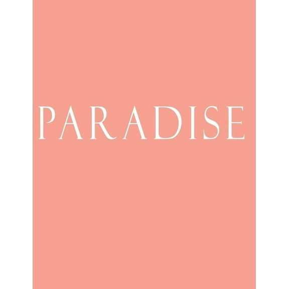 Paradise: Decorative Book to Stack Together on Coffee Tables, Bookshelves and Interior Design - Add Bookish Charm Decor to Your Home - Stack Deco Books together to create Your unique Fashion Design st