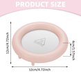 thumbnail image 2 of 1PC Coffee Heating Pad Coffee Heating Pad | 55 Celsius Constant Temperature Milk Bottle Heating Mat | USB Intelligent Heating Tea Cup Warming For Workplace Pink, 2 of 7