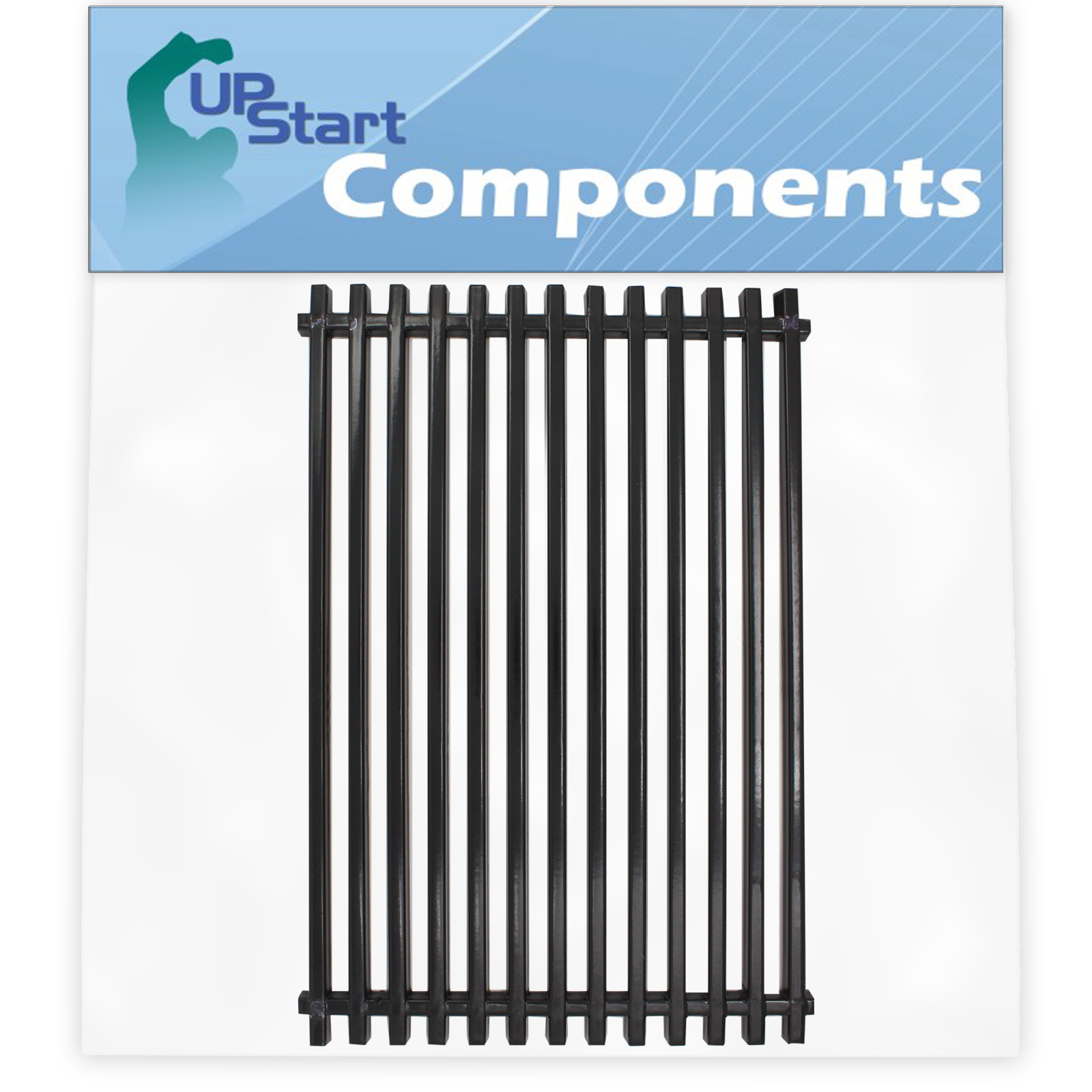 BBQ Grill Cooking Grates Replacement Parts for Kalamazoo Pedestal - Compatible Barbeque Porcelain Coated Steel Grid 17 3/4" - image 1 of 4