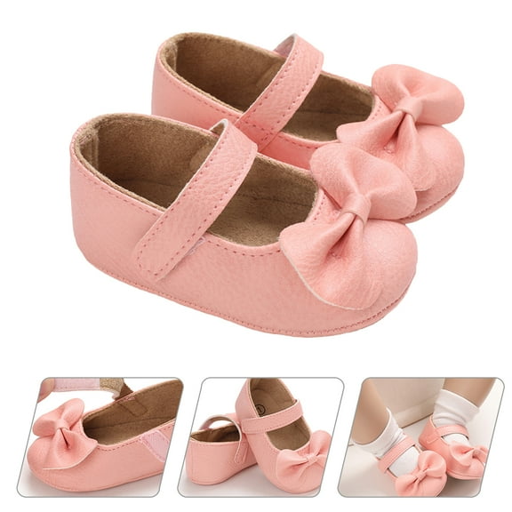 WHAMVOX Kids Baby Toddler Shoes Baby Shoes with Mute Soles Baby Girl 4