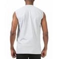 thumbnail image 2 of Pro Club Men's Heavyweight Sleeveless Muscle T-Shirt 113-GRY-2XL, 2 of 4