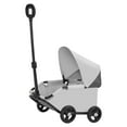 thumbnail image 4 of koolsoo Dog Stroller 360 degree Swivel Handle Spacious Accessories for Travelling Shopping Gray, 4 of 9