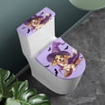 thumbnail image 3 of HELLHERO Bathroom Toilet Cozy Set 2 Piece 17x21 Inches Adds Holiday Charm Thankful Fall Dog and Bat, 3 of 8